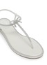 细节 - 点击放大 - RENÉ CAOVILLA - Caterina Flat Satin Crystal Strass Thong Sandals