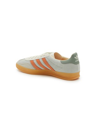 细节 - 点击放大 - ADIDAS - 男款 GAZELLE INDOOR 绒面皮运动鞋
