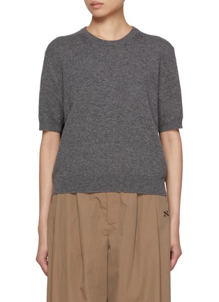 首图 - 点击放大 - NACKIYÉ - Pearl Crewneck Cashmere Knit Top