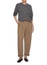 模特儿示范图 - 点击放大 - NACKIYÉ - Pearl Crewneck Cashmere Knit Top