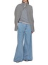 模特儿示范图 - 点击放大 - NACKIYÉ - Roxalena Cashmere Wool Knit Cape