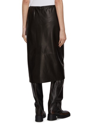 背面 - 点击放大 - NACKIYÉ - Crayon Leather Midi Skirt