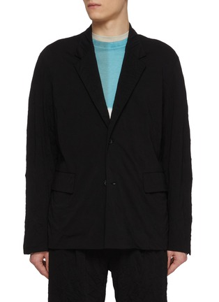首图 - 点击放大 - J∞QUALITY  - Notch Lapel Cotton Blend Easy Jacket