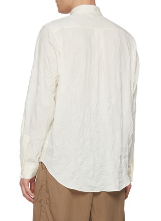 背面 - 点击放大 - J∞QUALITY  - Regular Collar Fly Front Cotton Blend Shirt