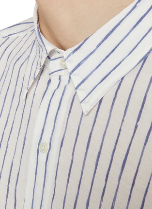  - J∞QUALITY  - Striped Cotton Shirt