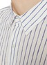  - J∞QUALITY  - Striped Cotton Shirt