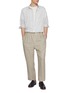 模特儿示范图 - 点击放大 - J∞QUALITY  - Striped Cotton Shirt