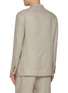 背面 - 点击放大 - J∞QUALITY  - Double Breasted Peak Lapel Linen Oxford Blazer