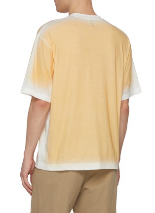 背面 - 点击放大 - J∞QUALITY  - Crewneck Gradient Cotton T-Shirt