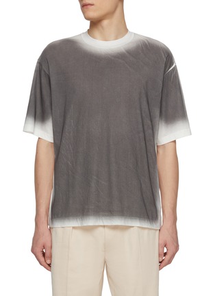 首图 - 点击放大 - J∞QUALITY  - Crewneck Gradient Cotton T-Shirt