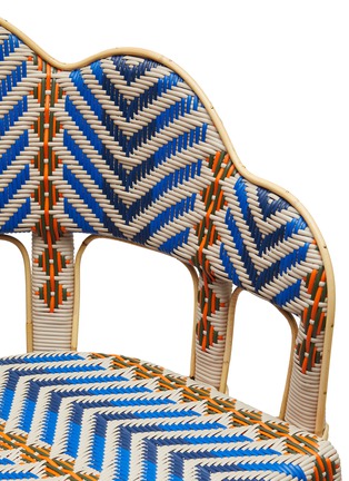 细节 –点击放大 - MAISON LOUIS DRUCKER - Houlgate Armchair — Blue
