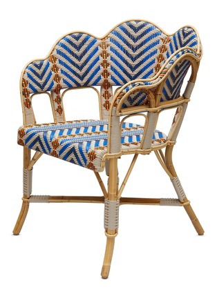 首图 –点击放大 - MAISON LOUIS DRUCKER - Houlgate Armchair — Blue