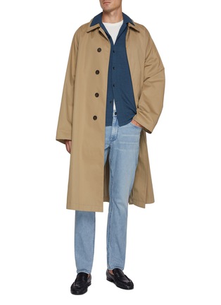模特儿示范图 - 点击放大 - RAG & BONE - Fit 3 Airflex Light Wash Jeans