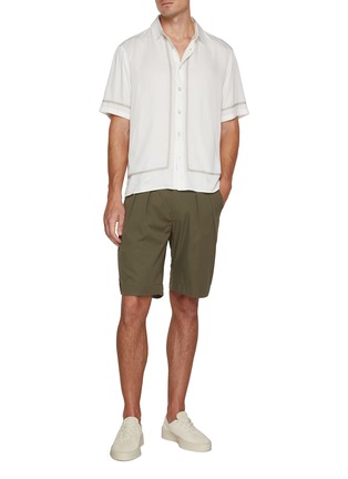 模特儿示范图 - 点击放大 - RAG & BONE - Dalton Embroidered Shirt