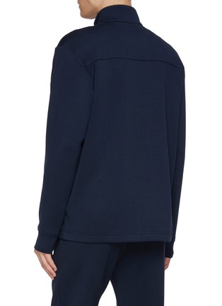 背面 - 点击放大 - PAUL & SHARK - Heraldic Embroidery Supima Fleece Jacket