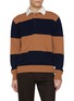 首图 - 点击放大 - PAUL & SHARK - Colot Borader Wool Cashmere Polo Shirt