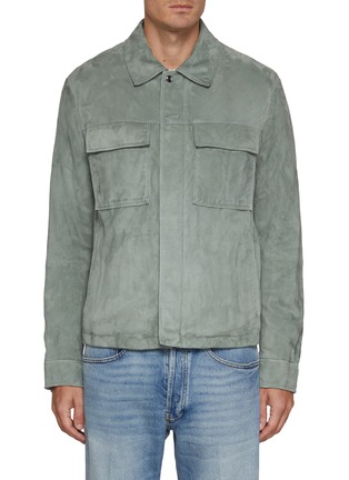 首图 - 点击放大 - PAUL & SHARK - Suede Aqualeather Jacket