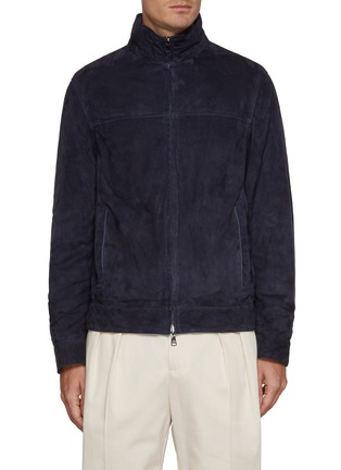 首图 - 点击放大 - PAUL & SHARK - Reversible Suede Aqualeather Jacket