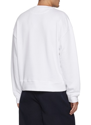 背面 - 点击放大 - PAUL & SHARK - Shark Print Cotton Fleece Sweatshirt