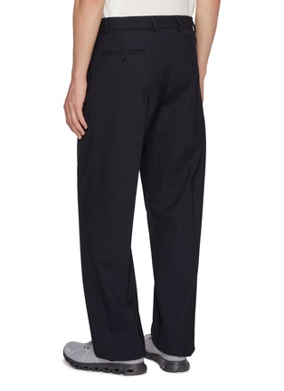 背面 - 点击放大 - PAUL & SHARK - Shark Keyring Pleated Wide Leg Pants