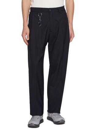 首图 - 点击放大 - PAUL & SHARK - Shark Keyring Pleated Wide Leg Pants