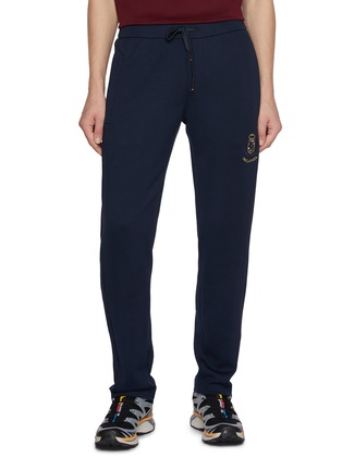 首图 - 点击放大 - PAUL & SHARK - Heraldic Emeroidery Supima Fleece Joggers