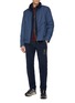 模特儿示范图 - 点击放大 - PAUL & SHARK - Heraldic Emeroidery Supima Fleece Joggers
