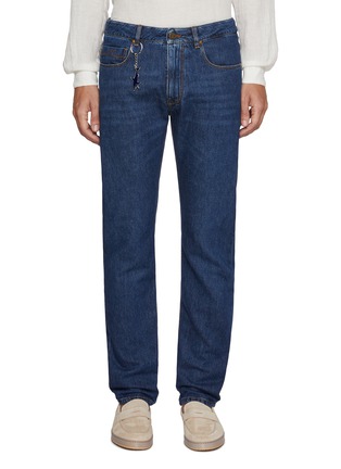 首图 - 点击放大 - PAUL & SHARK - Golden Rivet Stretch Denim Jeans