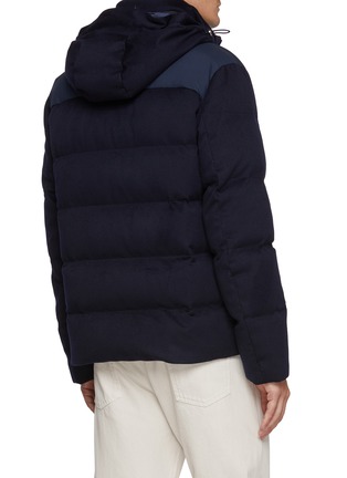背面 - 点击放大 - PAUL & SHARK - Hooded Zip Up Puffer Coat