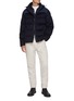 模特儿示范图 - 点击放大 - PAUL & SHARK - Hooded Zip Up Puffer Coat