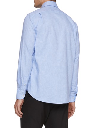 背面 - 点击放大 - PAUL & SHARK - Riviera Cotton Linen Shirt