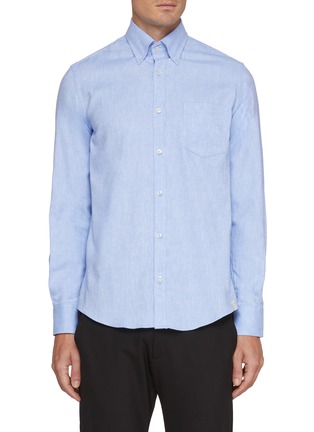 首图 - 点击放大 - PAUL & SHARK - Riviera Cotton Linen Shirt