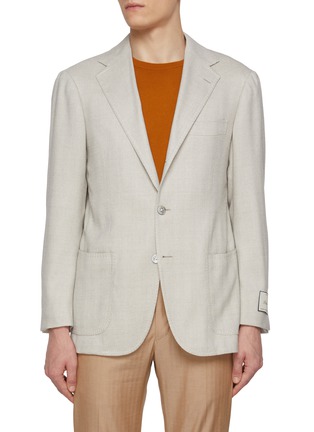 首图 - 点击放大 - RING JACKET - Herringbone Single Breasted Blazer