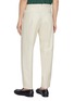 背面 - 点击放大 - INCOTEX - Seamless Flat Front Linen Pants