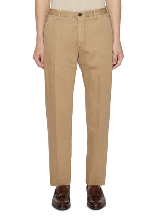 首图 - 点击放大 - INCOTEX - Antique Dyed Cotton Linen Pants