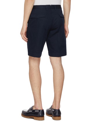 背面 - 点击放大 - INCOTEX - Slacks Linen Cotton Bermuda Shorts