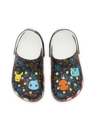 模特儿示范图 - 点击放大 - CROCS - X Pokémon 504 Classic Kids' Clogs