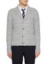 首图 - 点击放大 - THOM BROWNE - Cotton Linen Cashmere Waffle Knit Cardigan