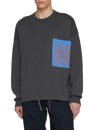 首图 - 点击放大 - LOEWE - Anagram Pocket Relaxed Sweater