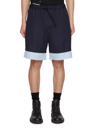 首图 - 点击放大 - LOEWE - Two Tone Drawstring Shorts