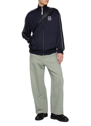 模特儿示范图 - 点击放大 - LOEWE - Anagram Embroidered Arm Stripe Track Jacket