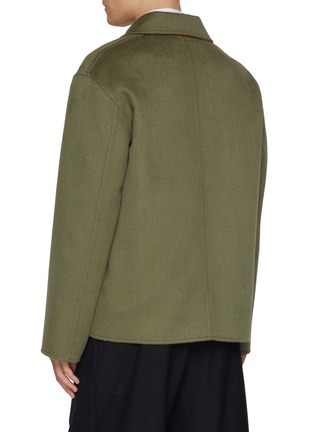 背面 - 点击放大 - LOEWE - Anagram Pocket Contrast Lining Wool Workwear Jacket