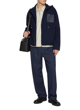 模特儿示范图 - 点击放大 - LOEWE - Anagram Pocket Hooded Jacket