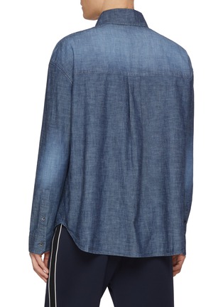 背面 - 点击放大 - LOEWE - Washed Chambray Anagram Shirt