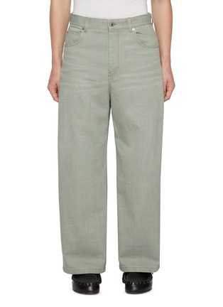 首图 - 点击放大 - LOEWE - Straight Leg Medium Wash Jeans
