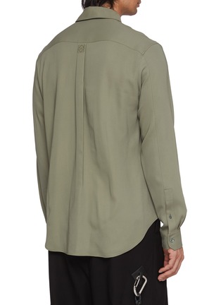 背面 - 点击放大 - LOEWE - Flap Pocket Pleated Back Shirt