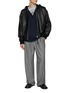 模特儿示范图 - 点击放大 - LOEWE - Relaxed Hooded Leather Jacket