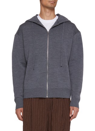 首图 - 点击放大 - LOEWE - 3D Anagram Zip Up Hoodie