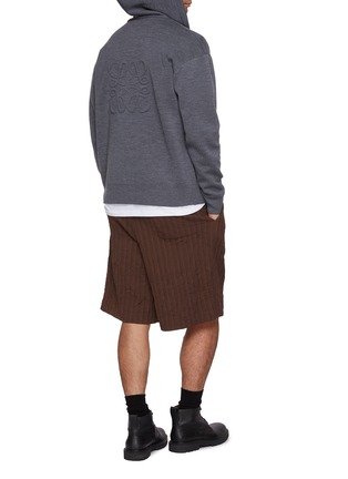 模特儿示范图 - 点击放大 - LOEWE - 3D Anagram Zip Up Hoodie