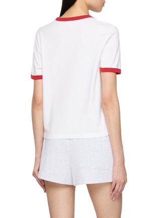 背面 - 点击放大 - SPORTY & RICH - 滚边印花 T 恤